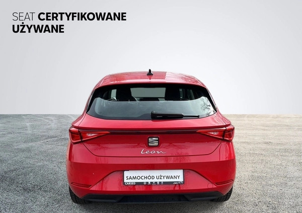 Seat Leon cena 69900 przebieg: 21200, rok produkcji 2021 z Przedecz małe 466